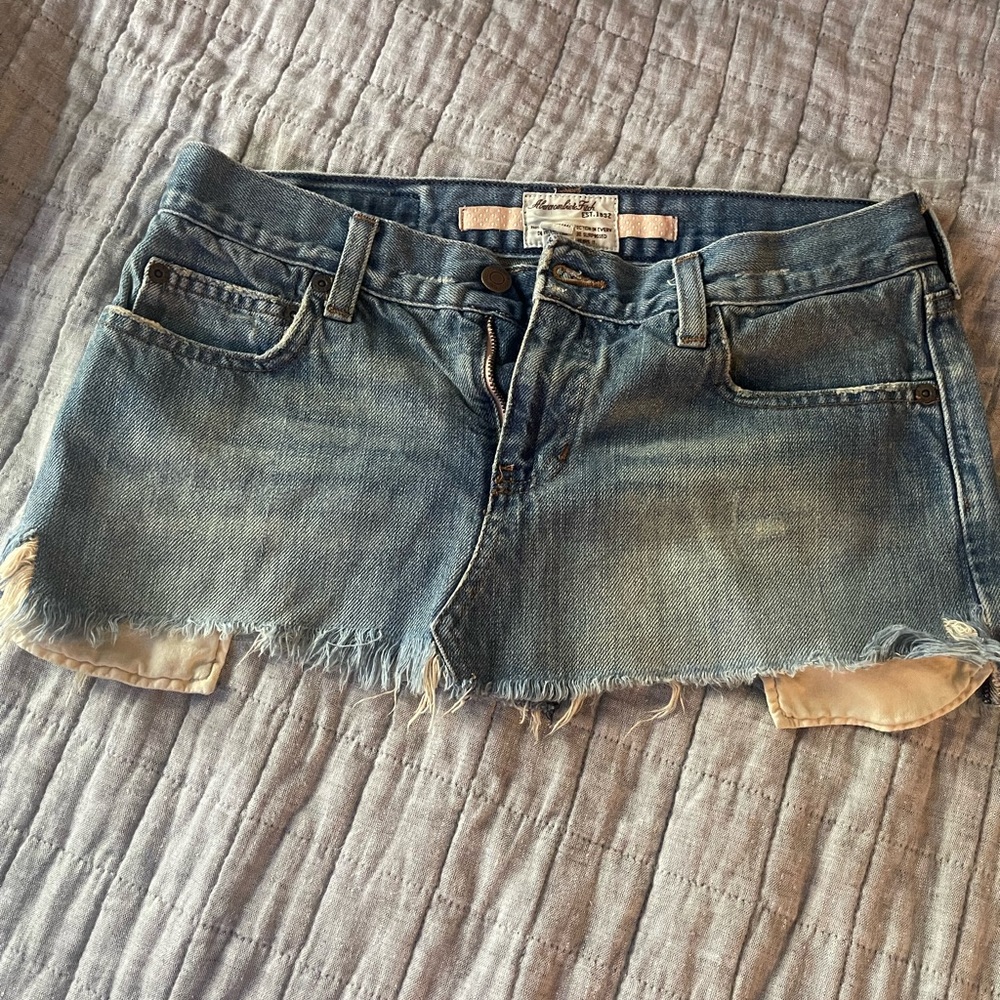 Abercrombie & Fitch Jean Skirt